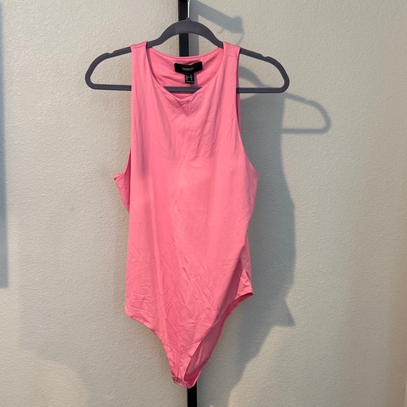 Forever 21 Tops - Forever 21 Pink Sleeveless Bodysuit